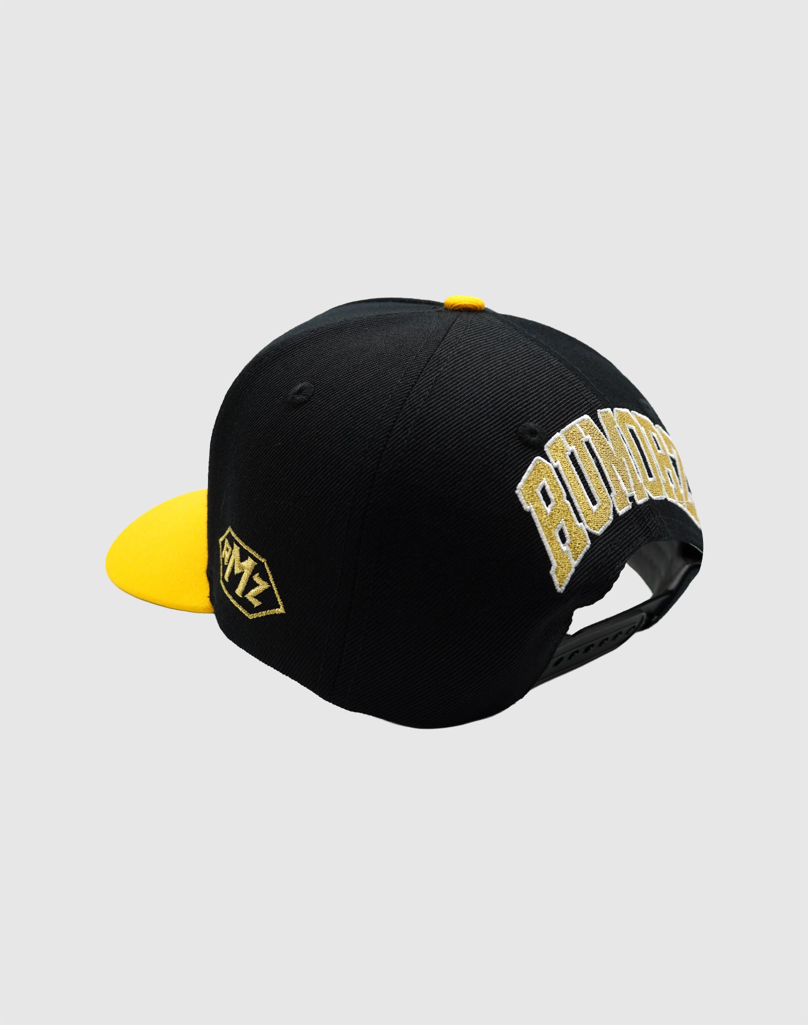 A OG UPSIDE DOWN RMZ CAP BLACK YELLOW-GOLD