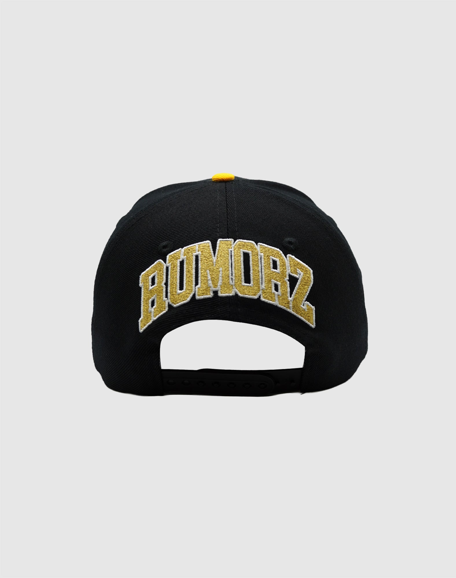A OG UPSIDE DOWN RMZ CAP BLACK YELLOW-GOLD