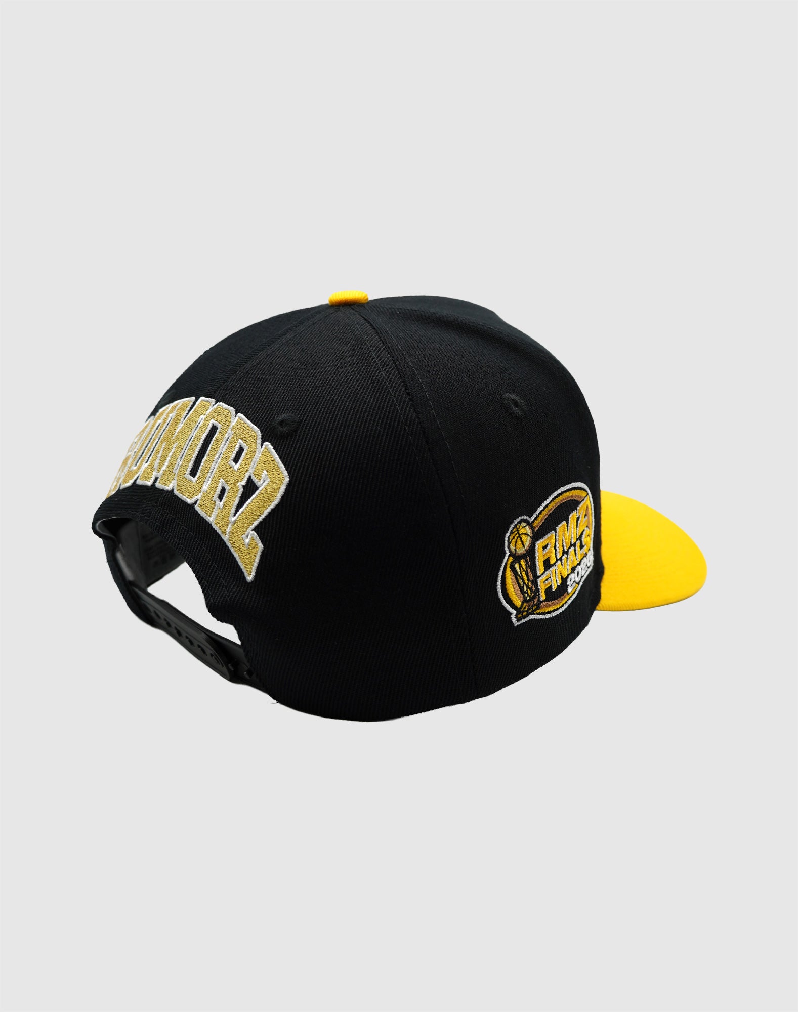 A OG UPSIDE DOWN RMZ CAP BLACK YELLOW-GOLD