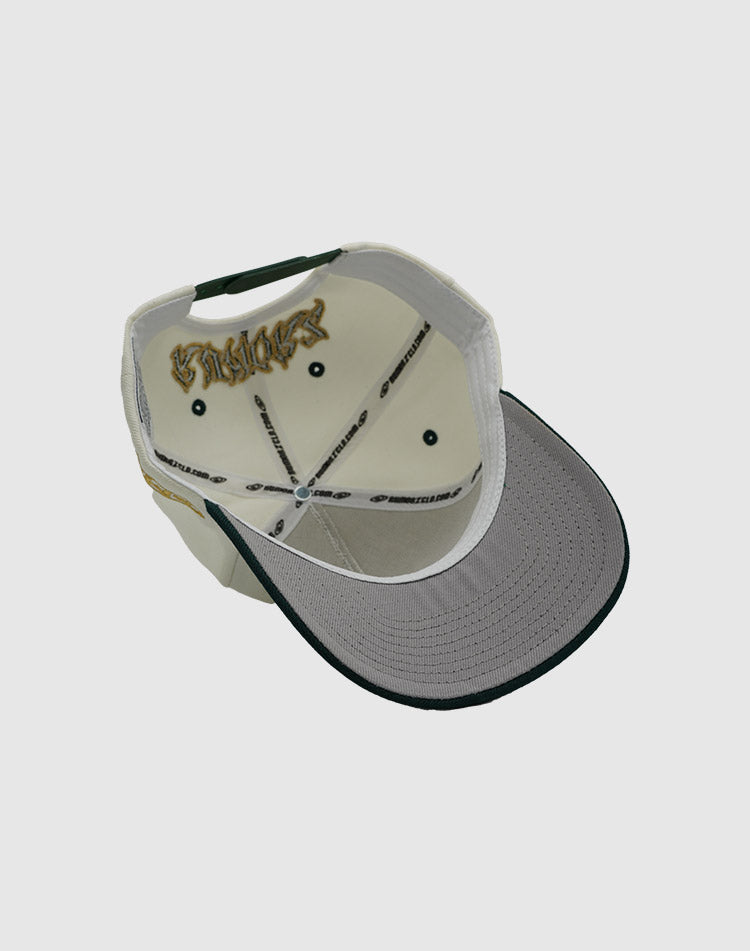 A'$ CLASSIC UPSIDE DOWN RMZ CAP CREAM GREEN