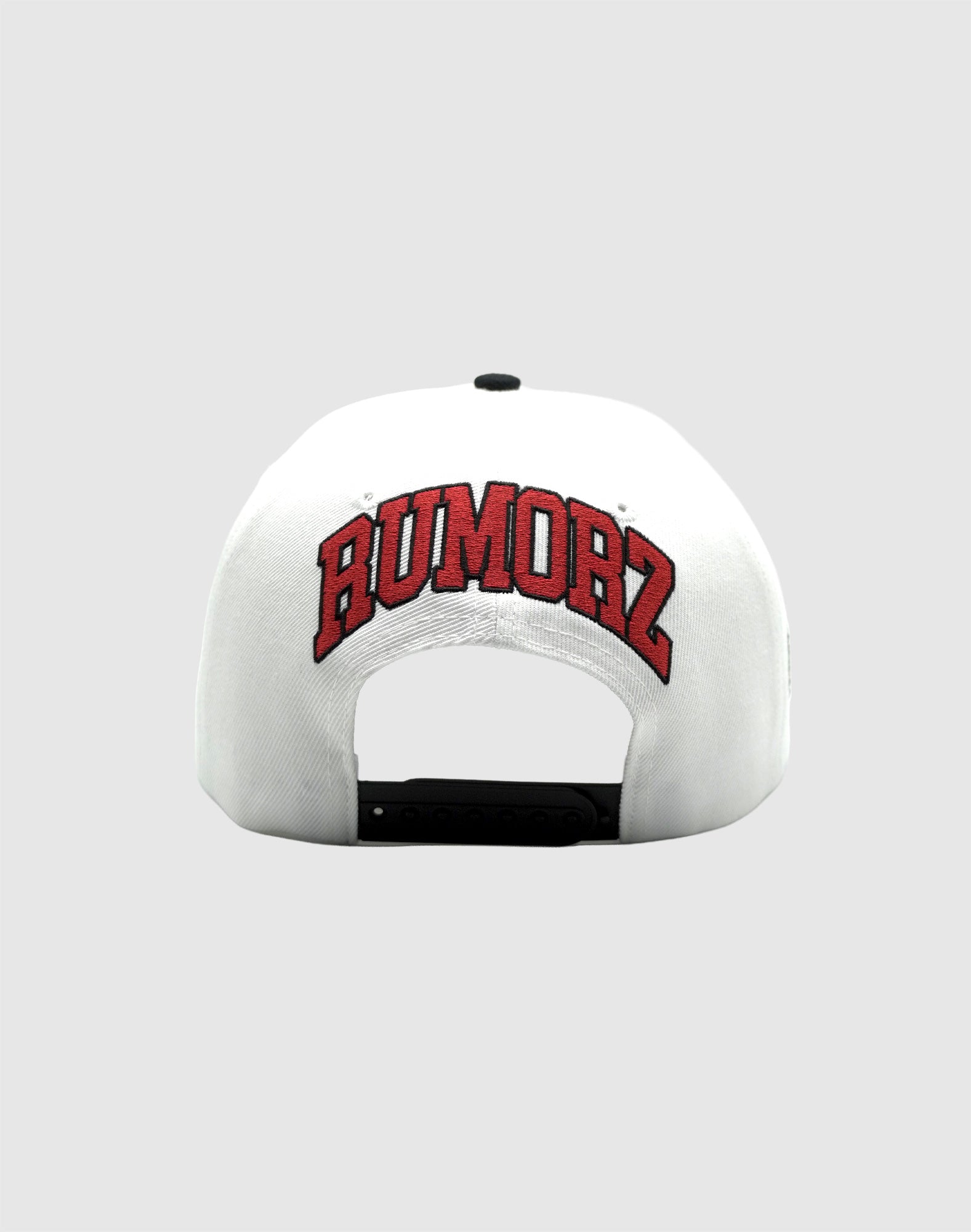 B CLASSIC UPSIDE DOWN RMZ CAP WHITE BLACK-RED