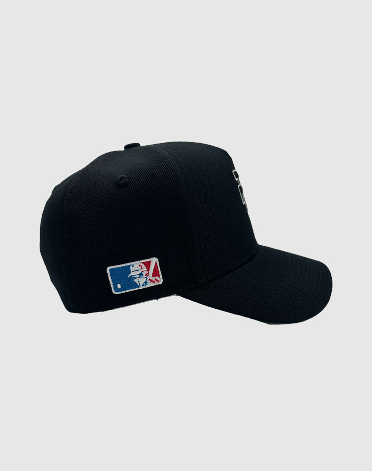 LA CLASSIC UPSIDE DOWN RMZ CAP BLACK ON BLACK