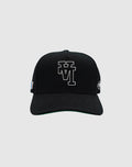 LA CLASSIC UPSIDE DOWN RMZ CAP BLACK ON BLACK
