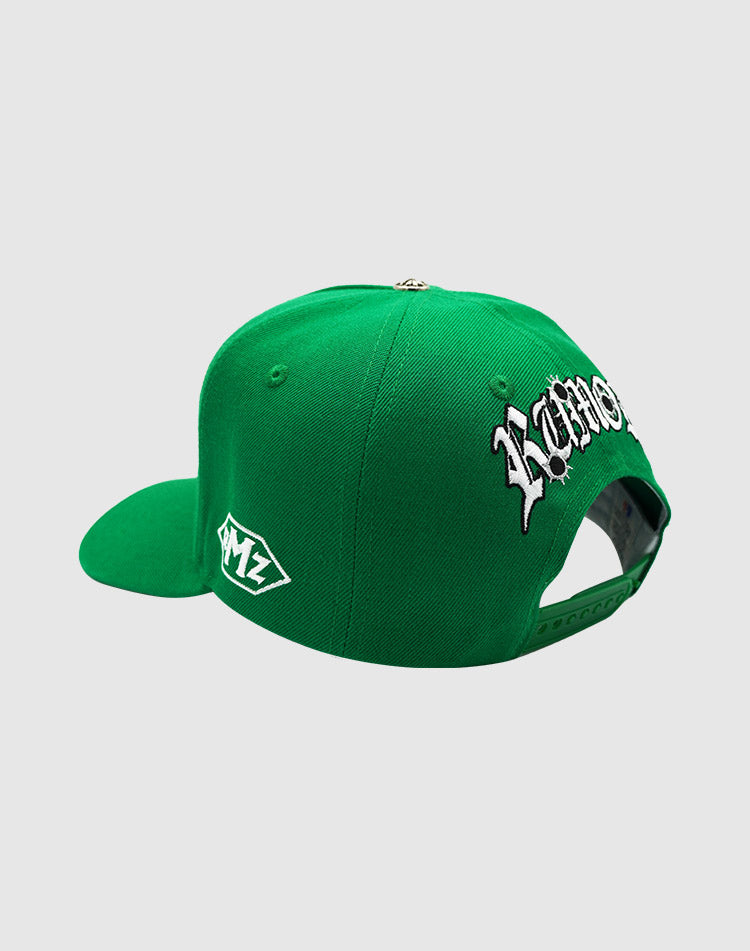 LA BULLETPROOF UPSIDE DOWN RMZ CAP GREEN