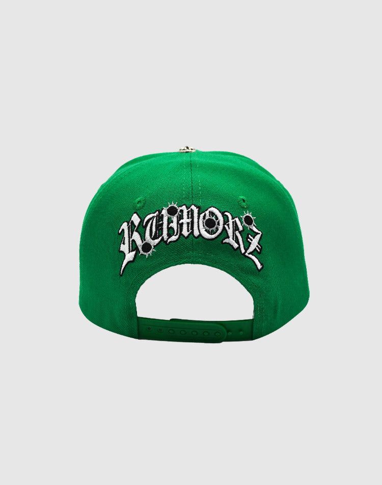 LA BULLETPROOF UPSIDE DOWN RMZ CAP GREEN