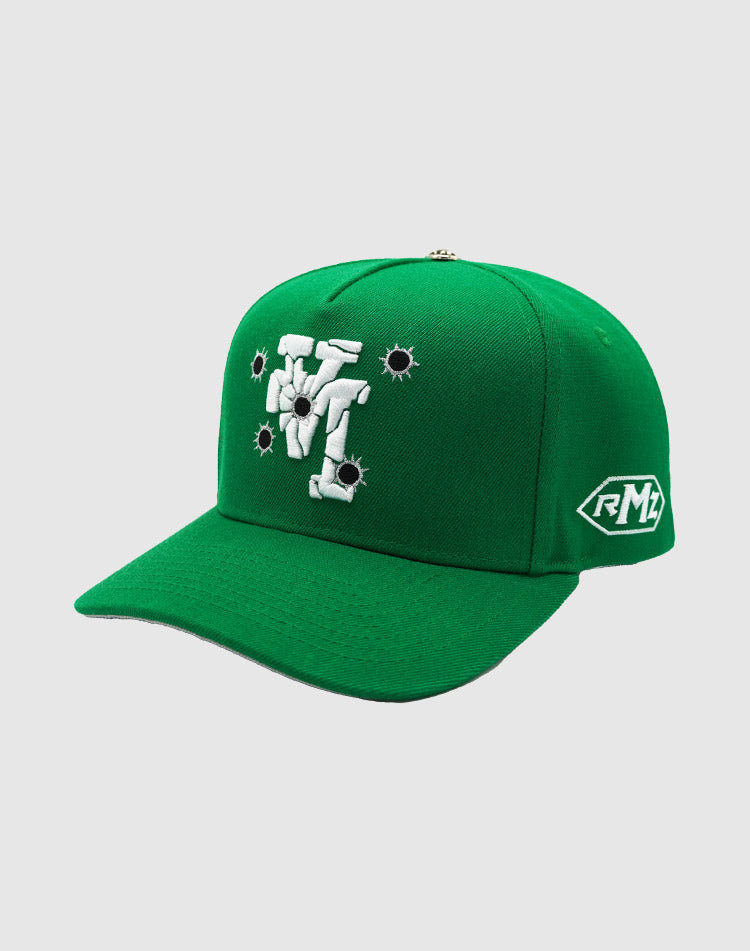 LA BULLETPROOF UPSIDE DOWN RMZ CAP GREEN