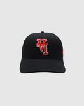 LA CLASSIC UPSIDE DOWN RMZ CAP BLACK-RED