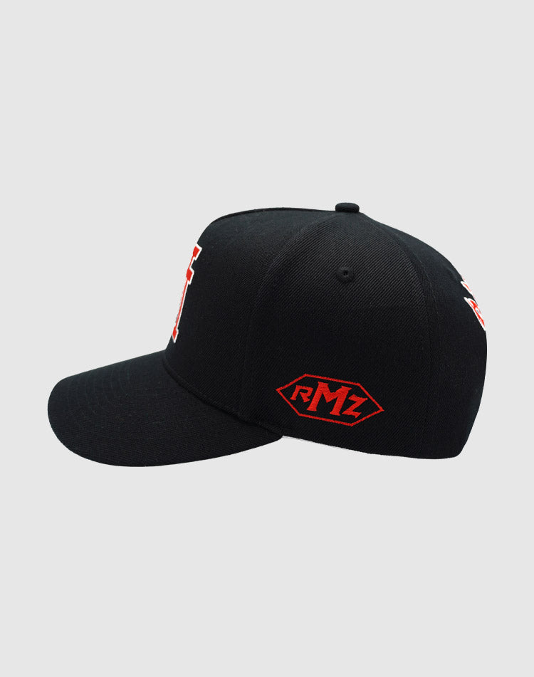 LA CLASSIC UPSIDE DOWN RMZ CAP BLACK-RED