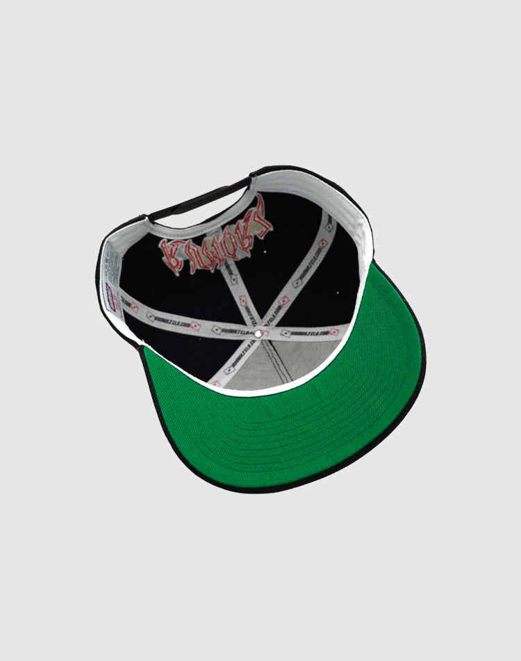 LA CLASSIC UPSIDE DOWN RMZ CAP BLACK-RED