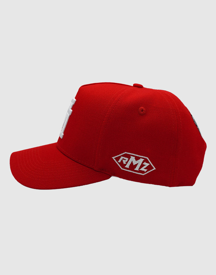 LA CLASSIC UPSIDE DOWN RMZ CAP RED
