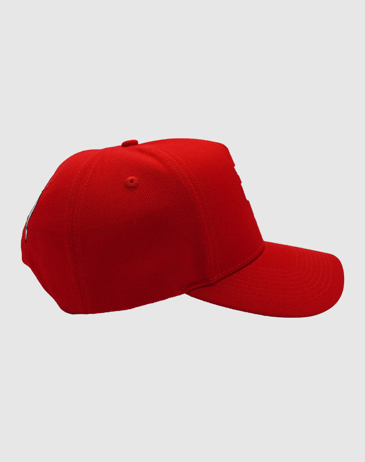LA CLASSIC UPSIDE DOWN RMZ CAP RED