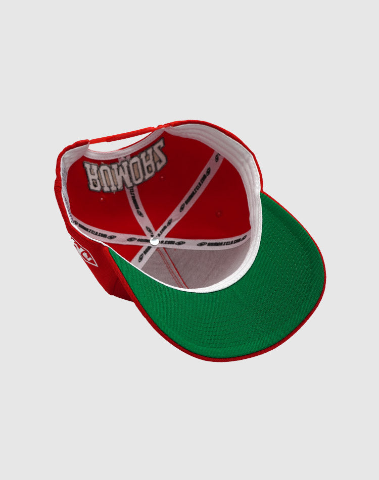 LA CLASSIC UPSIDE DOWN RMZ CAP RED