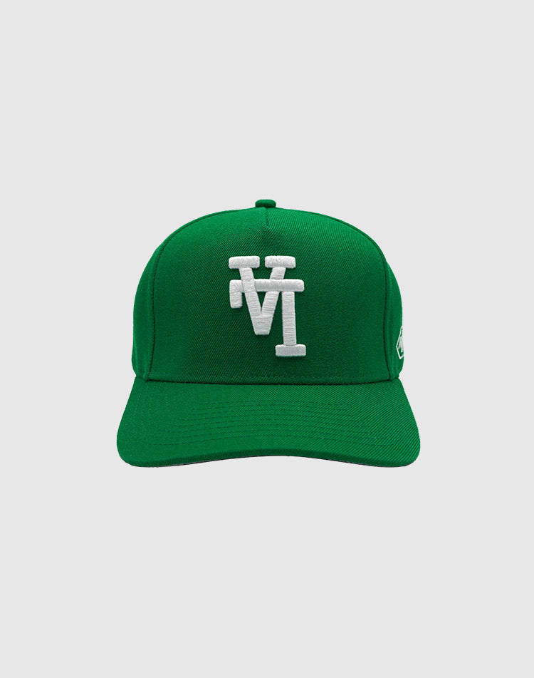 LA CLASSIC UPSIDE DOWN RMZ CAP GREEN