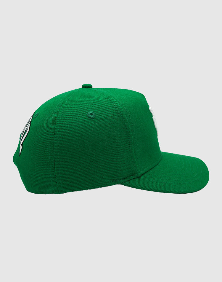 LA CLASSIC UPSIDE DOWN RMZ CAP GREEN