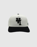 LA CLASSIC UPSIDE DOWN RMZ CAP CREAM BLACK