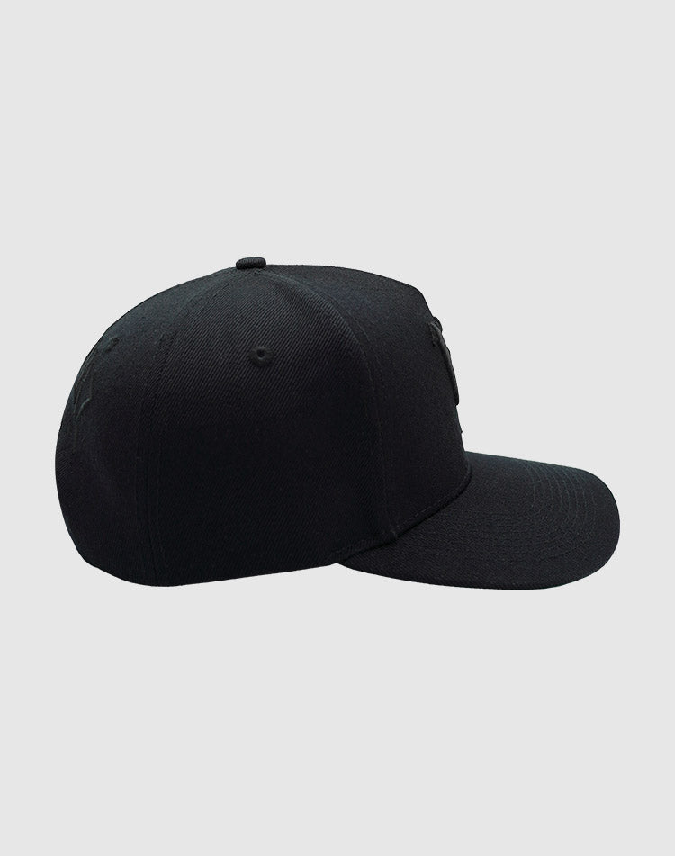 LA OG UPSIDE DOWN RMZ CAP BLACK-BLACK