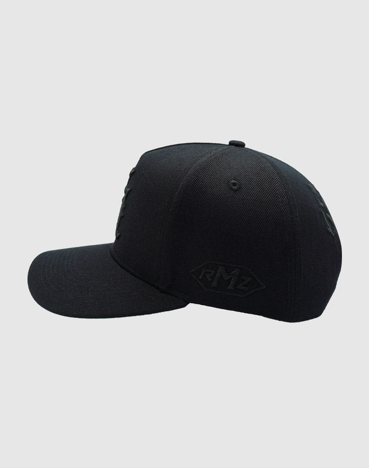 LA OG UPSIDE DOWN RMZ CAP BLACK-BLACK