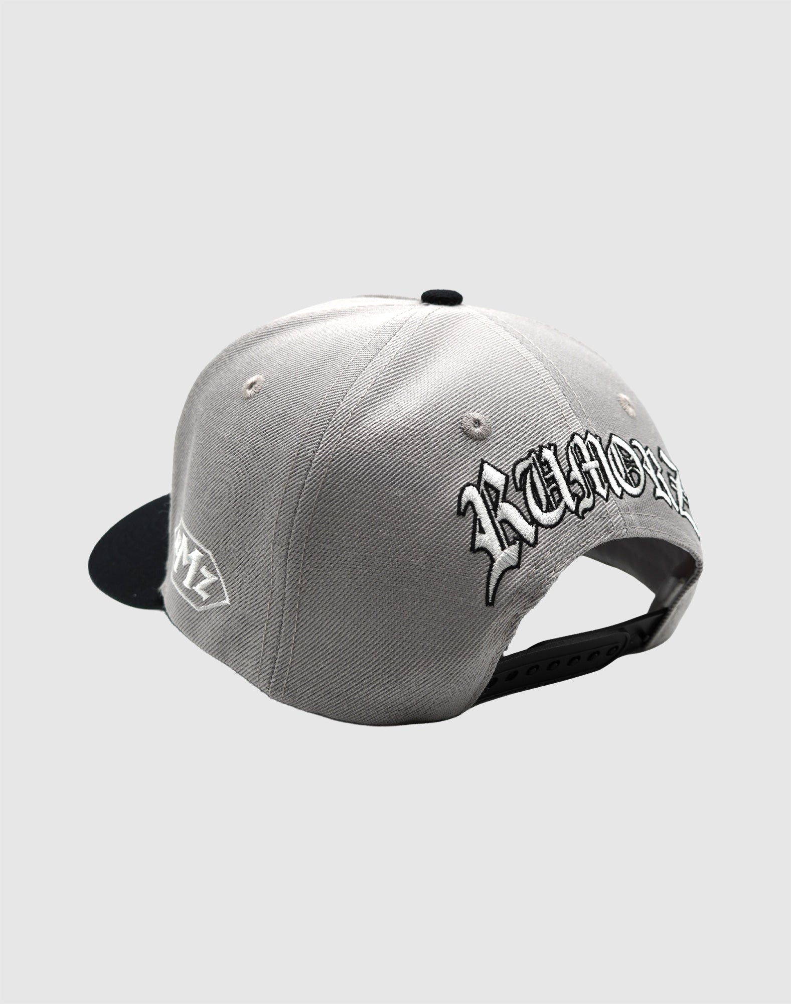 LA OG UPSIDE DOWN RMZ CAP GREY BLACK