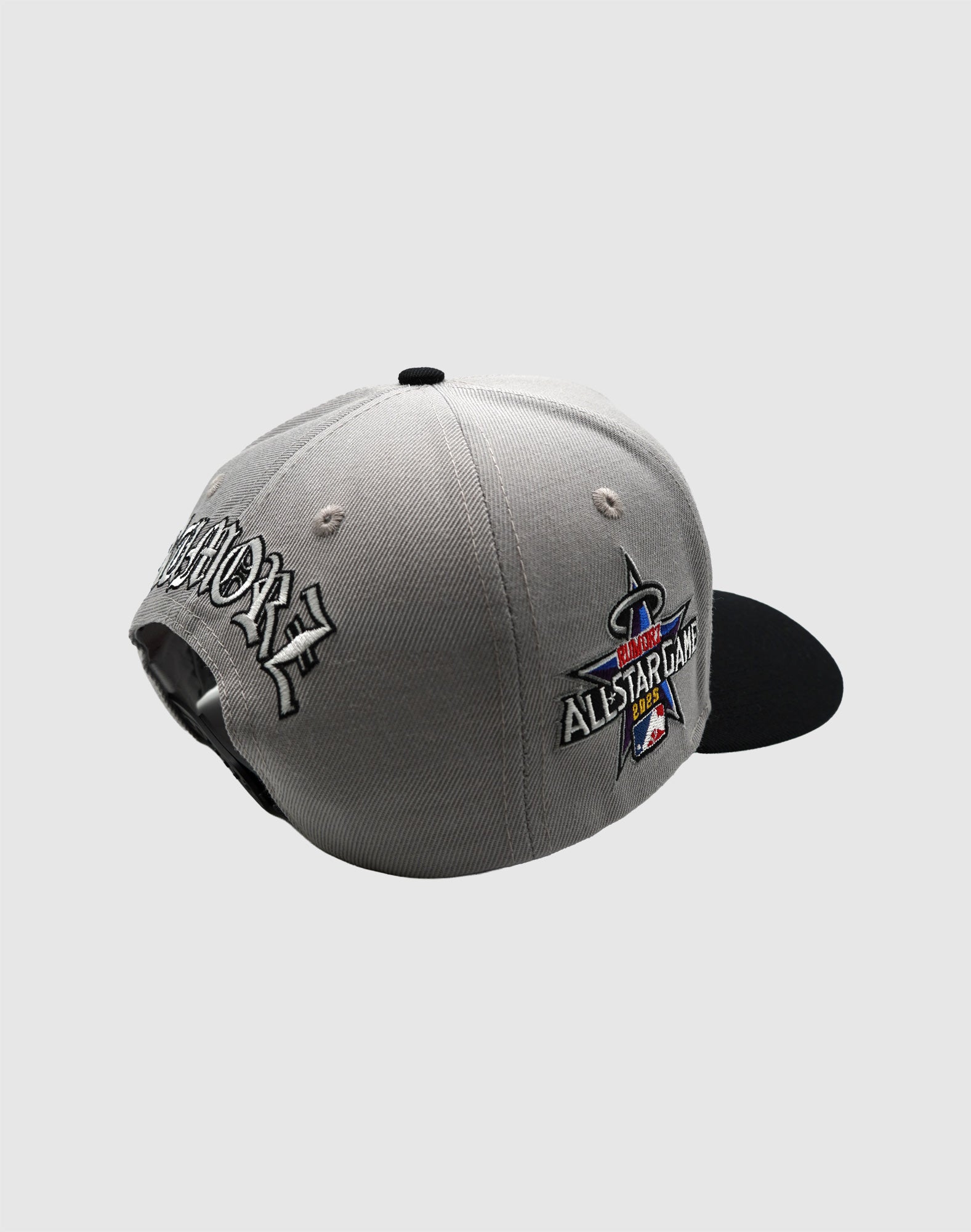 LA OG UPSIDE DOWN RMZ CAP GREY BLACK