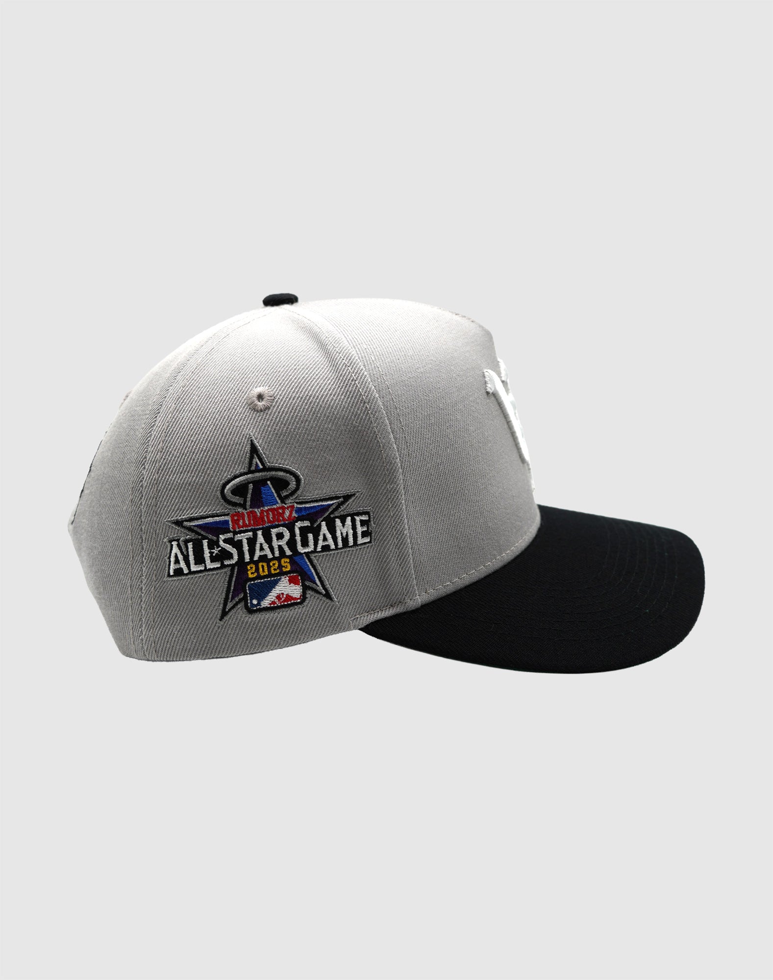 LA OG UPSIDE DOWN RMZ CAP GREY BLACK