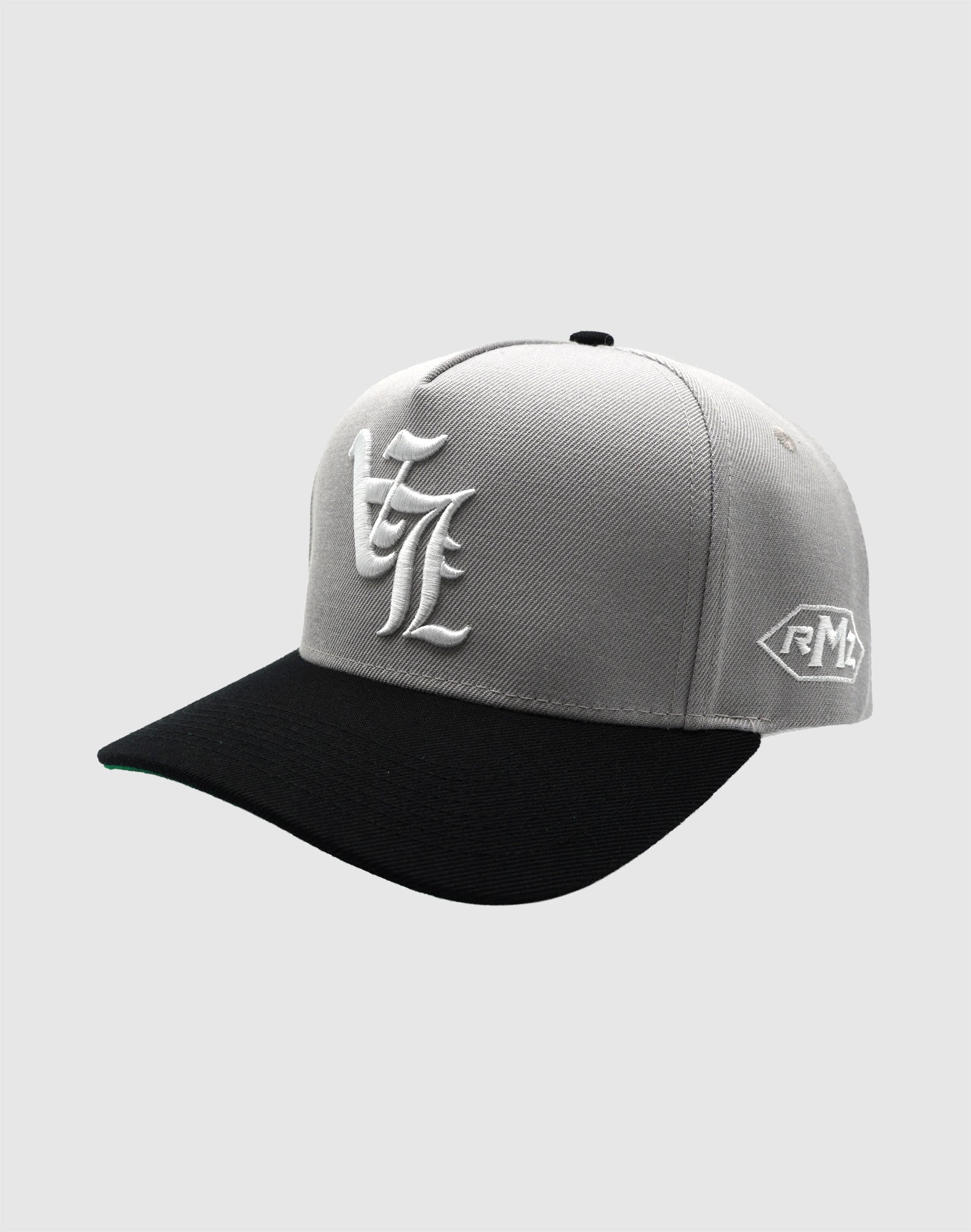 LA OG UPSIDE DOWN RMZ CAP GREY BLACK