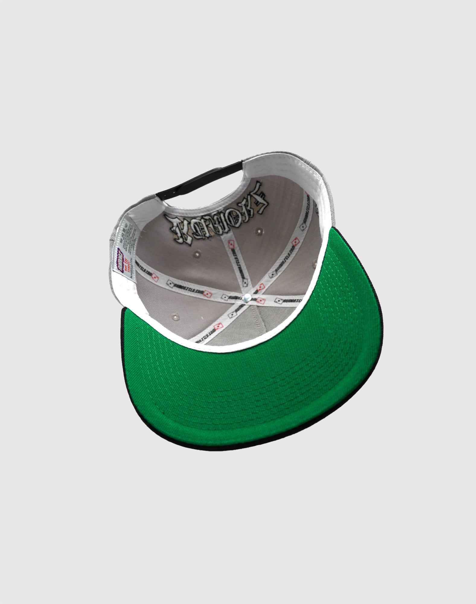 LA OG UPSIDE DOWN RMZ CAP GREY BLACK