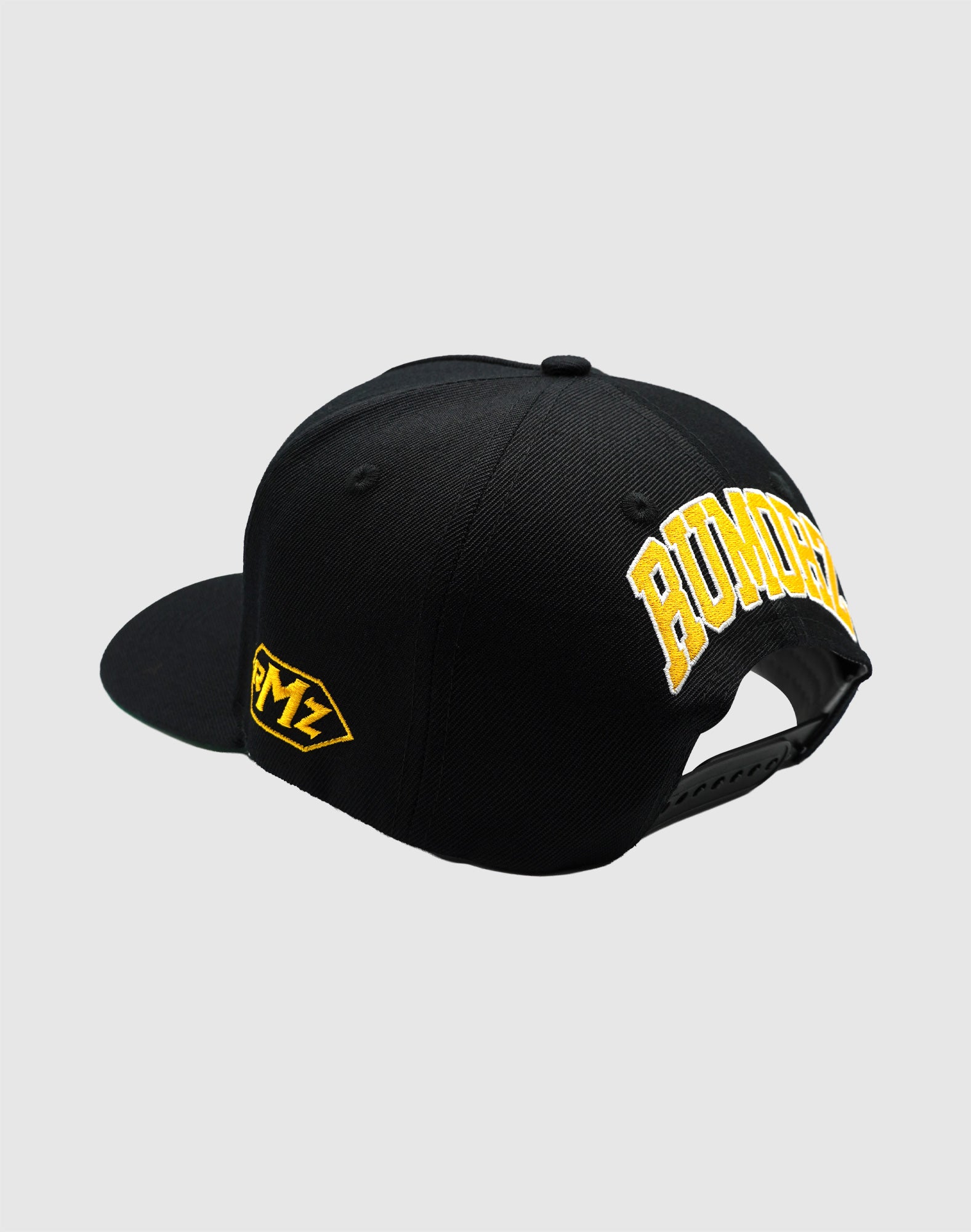 LA OUTLAW UPSIDE DOWN RMZ CAP BLACK-YELLOW