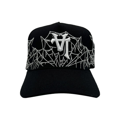 LA SPIDER UPSIDE DOWN RMZ CAP BLACK RUMORZ