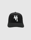LA UPSIDE DOWN RMZ CAP BLACK NYLON