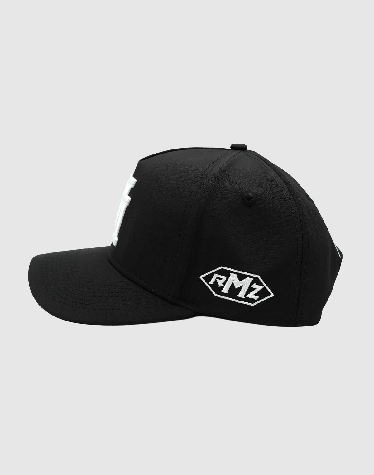 LA UPSIDE DOWN RMZ CAP BLACK NYLON