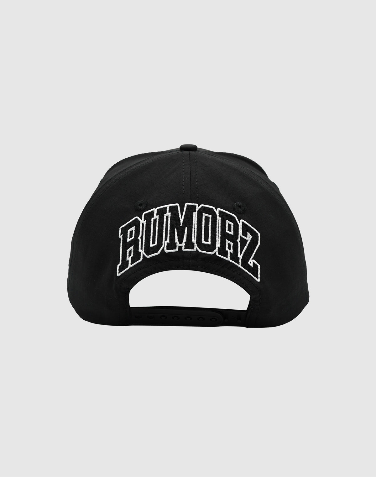 LA UPSIDE DOWN RMZ CAP BLACK NYLON
