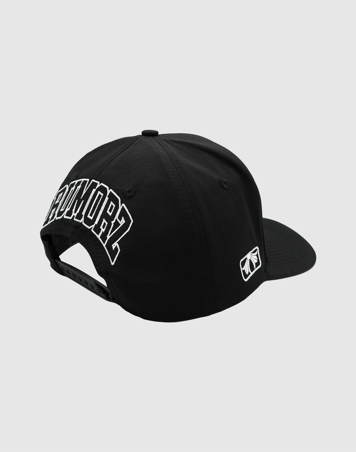 LA UPSIDE DOWN RMZ CAP BLACK NYLON