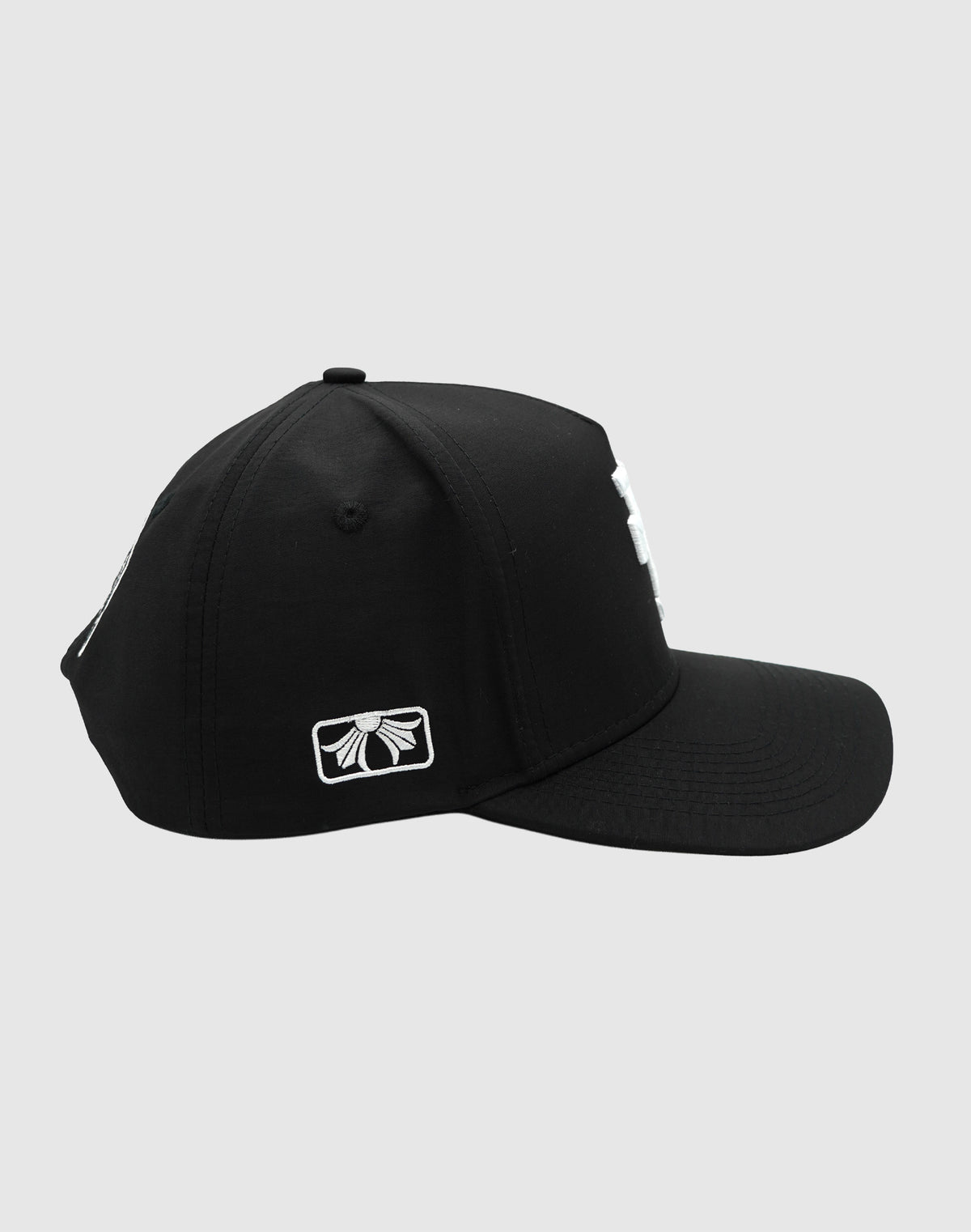 LA UPSIDE DOWN RMZ CAP BLACK NYLON