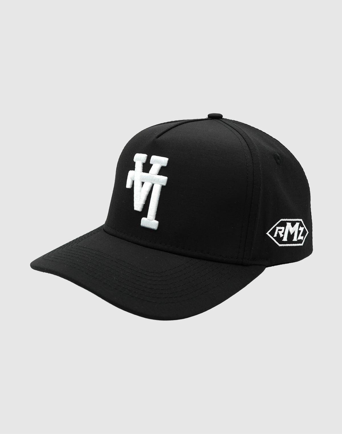 LA UPSIDE DOWN RMZ CAP BLACK NYLON