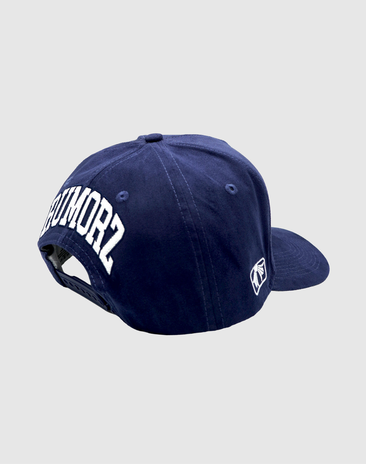 LA UPSIDE DOWN RMZ CAP NAVY SUEDE