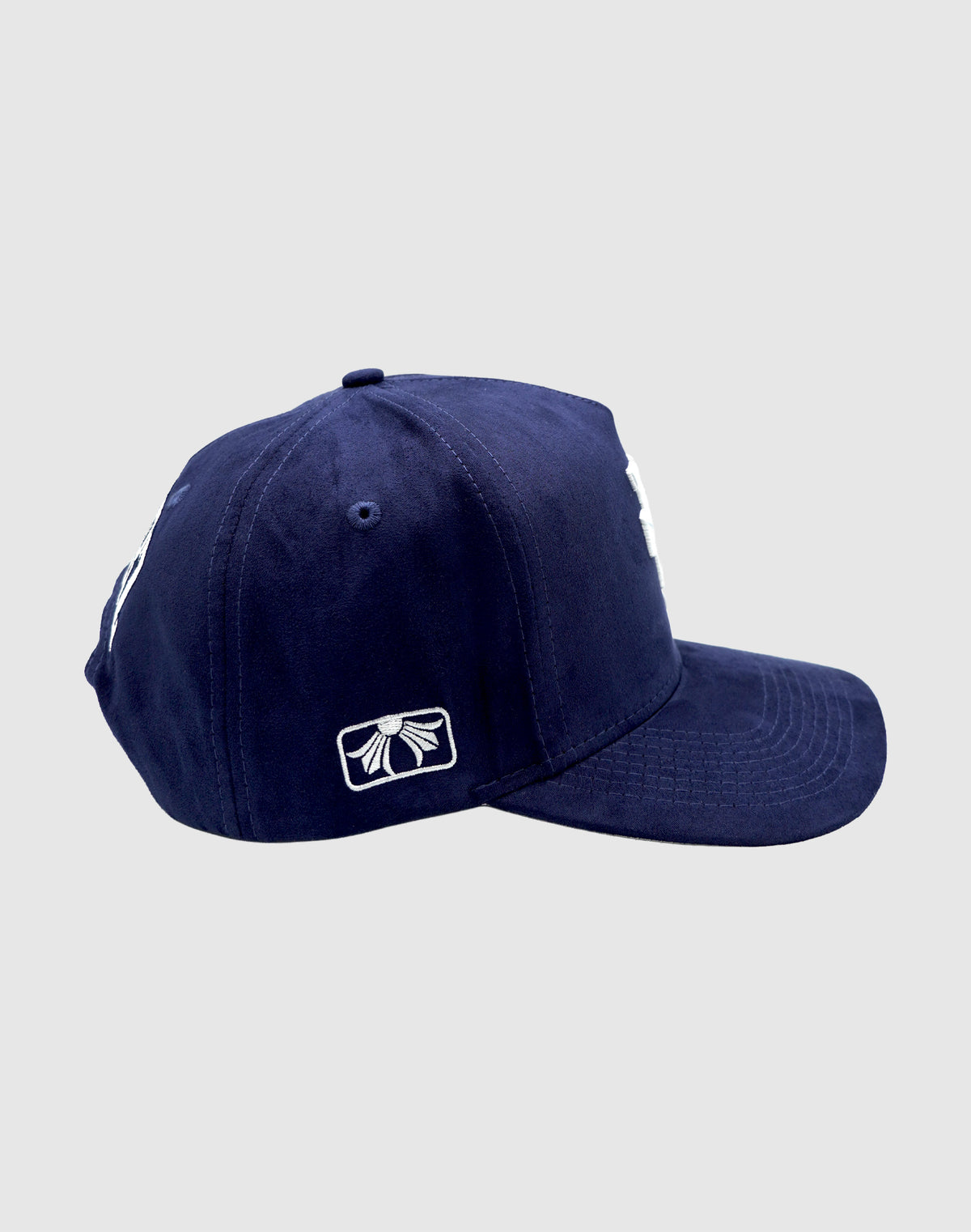 LA UPSIDE DOWN RMZ CAP NAVY SUEDE