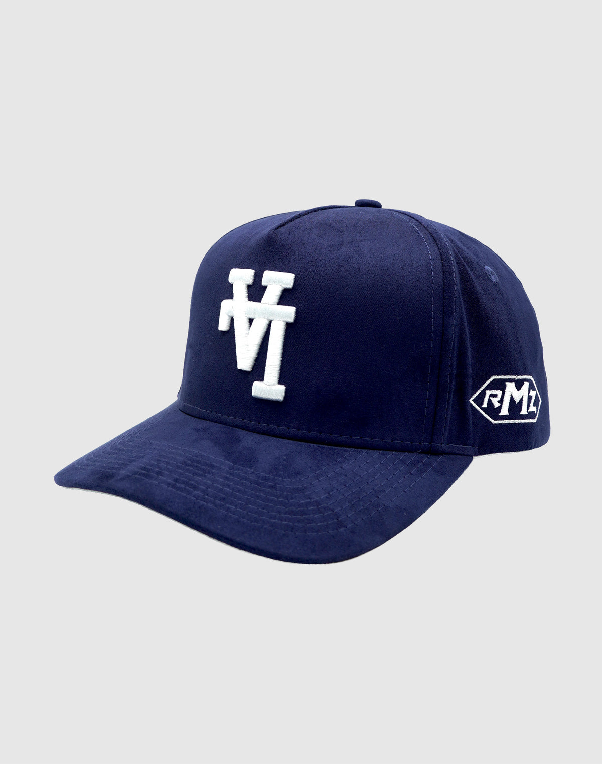 LA UPSIDE DOWN RMZ CAP NAVY SUEDE