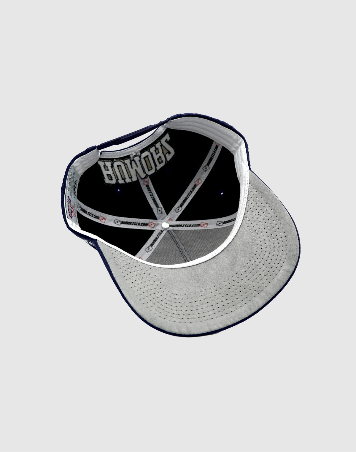 LA UPSIDE DOWN RMZ CAP NAVY SUEDE