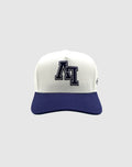 LV CLASSIC UPSIDE DOWN RMZ CAP WHITE NAVY