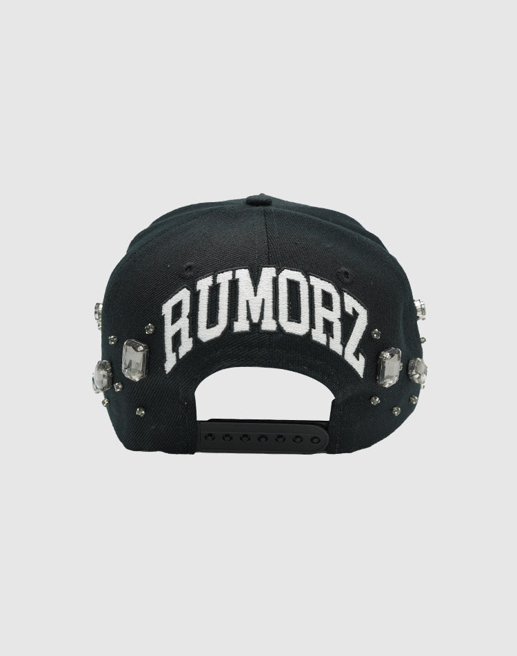 NY CLASSIC UPSIDE DOWN RMZ CAP BLACK DIAMONDS CHROME