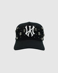 NY CLASSIC UPSIDE DOWN RMZ CAP BLACK DIAMONDS CHROME