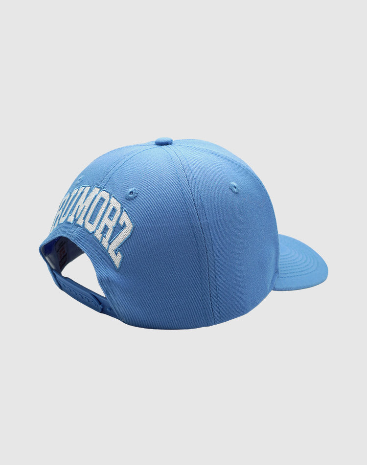 NY BUTTERFLY UPSIDE DOWN RMZ CAP BABY BLUE