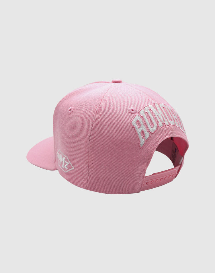 NY BUTTERFLY UPSIDE DOWN RMZ CAP PINK