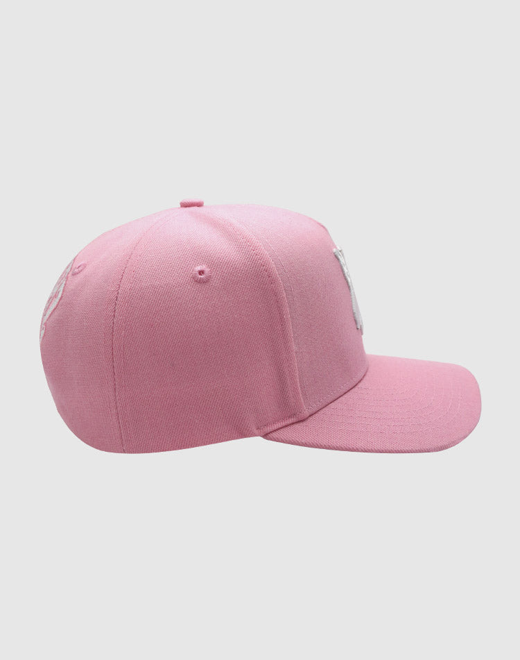 NY BUTTERFLY UPSIDE DOWN RMZ CAP PINK