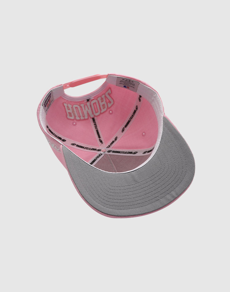 NY BUTTERFLY UPSIDE DOWN RMZ CAP PINK