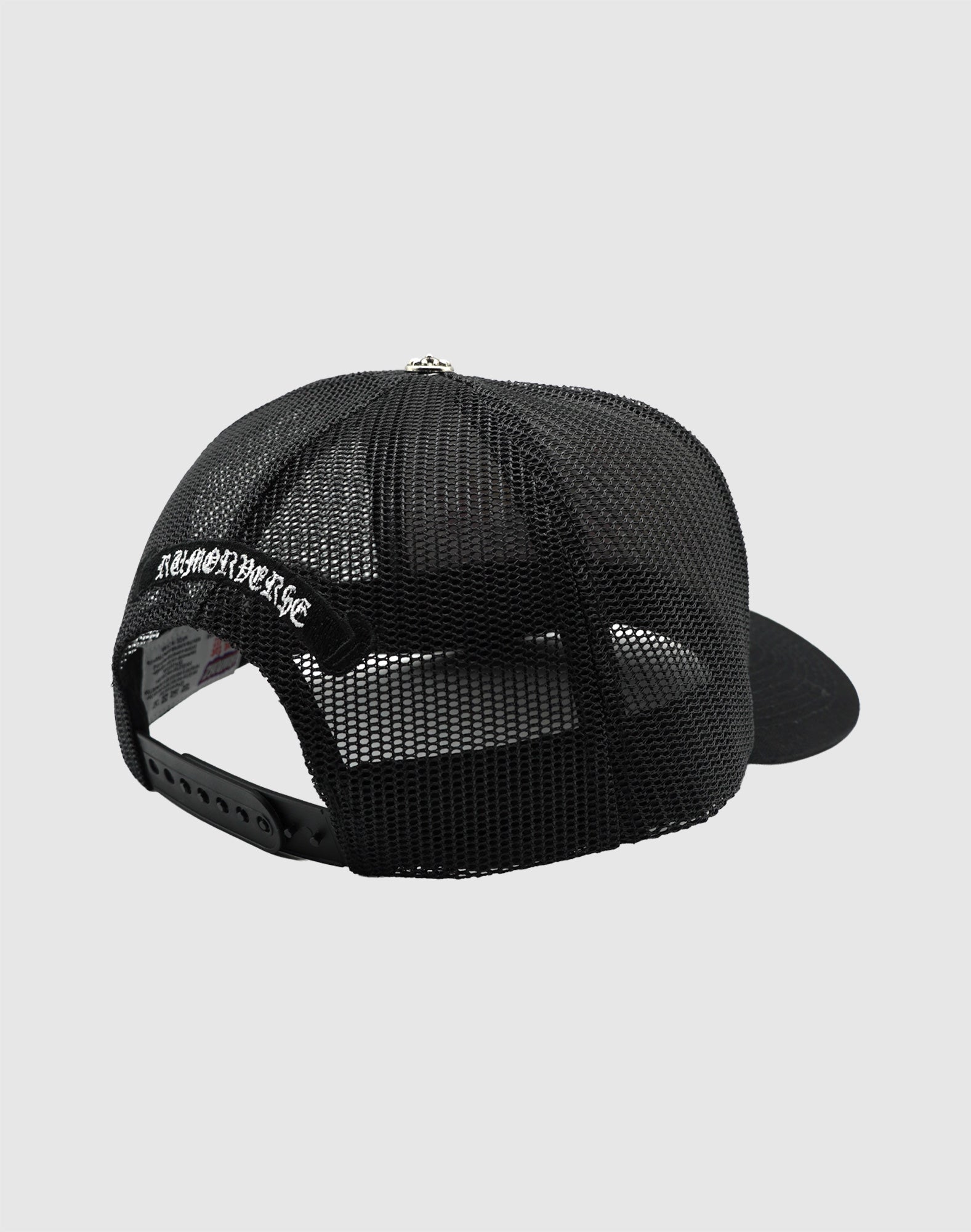 NY CANDY MIX UPSIDE DOWN RMZ TRUCKER CAP BLACK