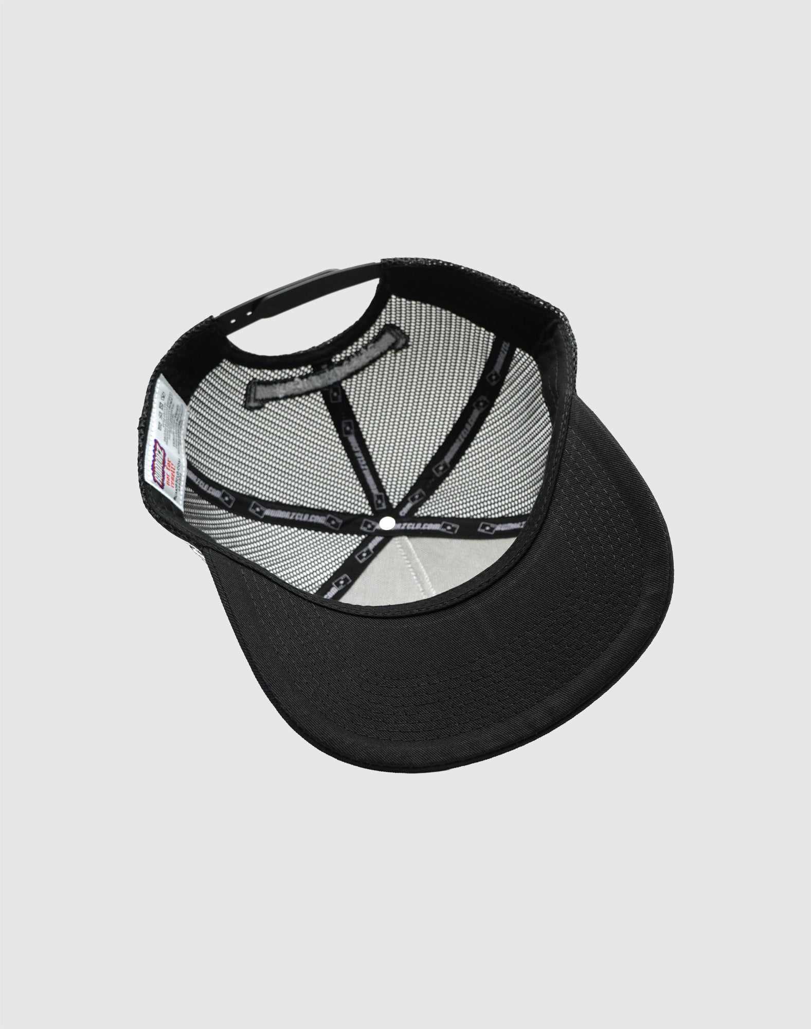 NY CANDY MIX UPSIDE DOWN RMZ TRUCKER CAP BLACK