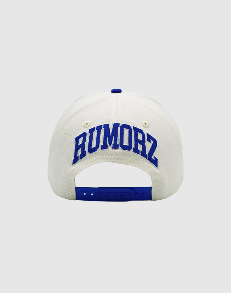NY CLASSIC UPSIDE DOWN RMZ CAP CREAM BLUE