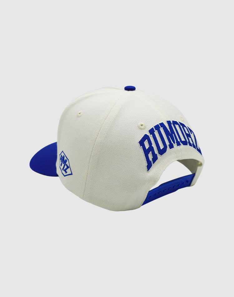 NY CLASSIC UPSIDE DOWN RMZ CAP CREAM BLUE