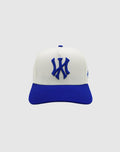 NY CLASSIC UPSIDE DOWN RMZ CAP CREAM BLUE